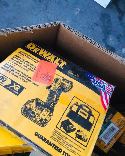 DeWalt Tool Pallet