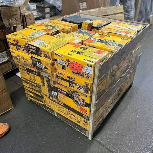 DeWalt Tool Pallet