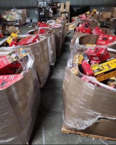 Mixed DeWalt & Milwaukee Toolbox